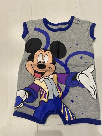 Barboteuse Mickey Disneyland Paris 6 mois