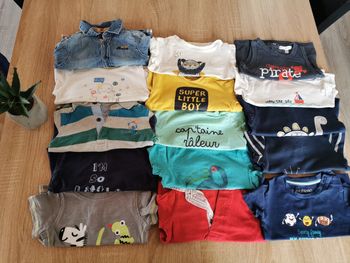 Lot tee shirt 6 mois