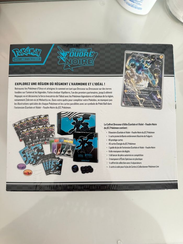 Etb Pokémon foudre noir - photo numéro 3