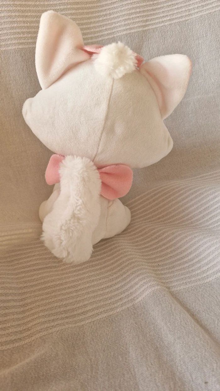 Peluche Disney chat blanc Marie - photo numéro 3