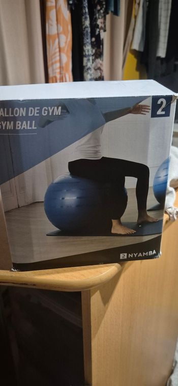 Ballon gym ou grossesse