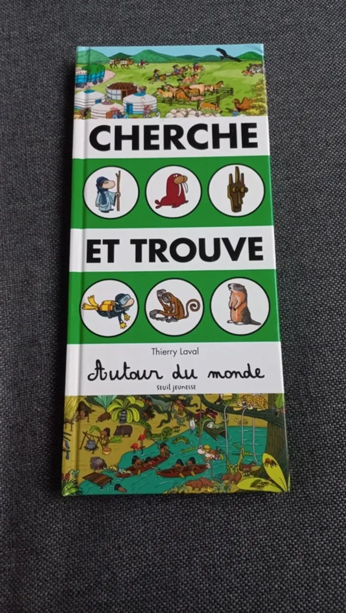 Livre cherche et trouve.Autour du monde