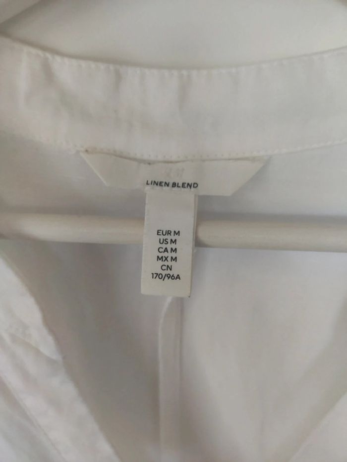 H&M tunique robe 52 % lin - photo numéro 5