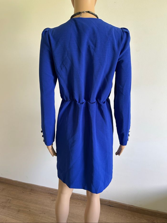 Robe bleue neuve à manches longues Morgan taille 34 (valeur 70€) - photo numéro 5