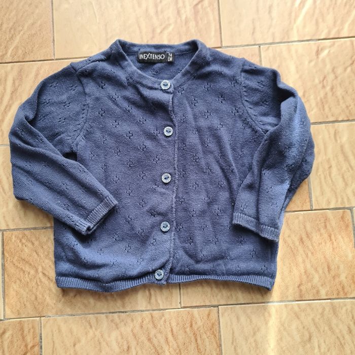 Gilet bleu marine / Taille 12 mois