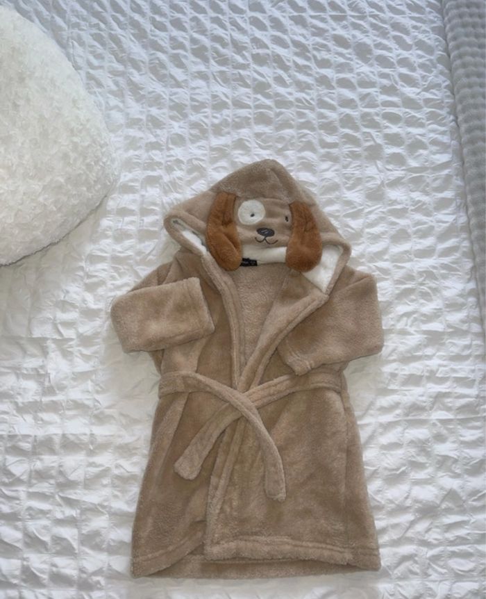 Peignoir doux 12-18 mois