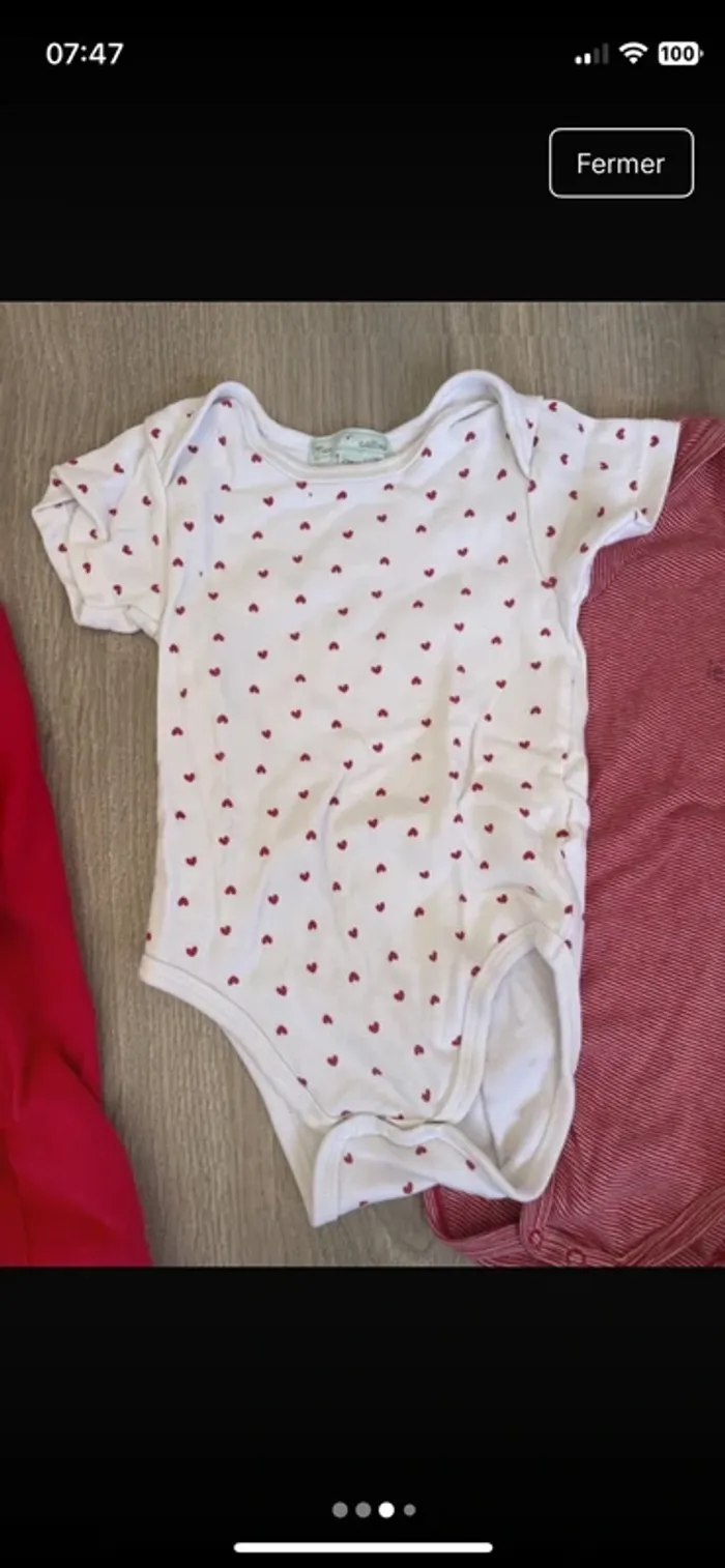 Lot de 3 bodies 24 mois/ 2 ans - photo numéro 3