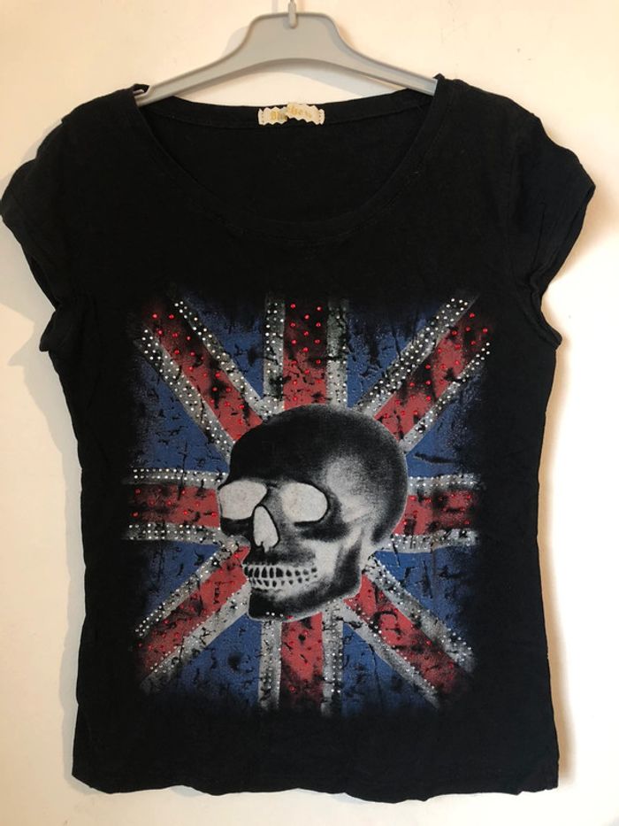T-shirt tête de mort