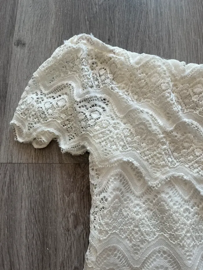 Robe dentelle blanche - photo numéro 4