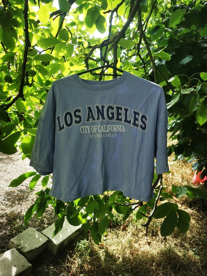 T-shirt bleu