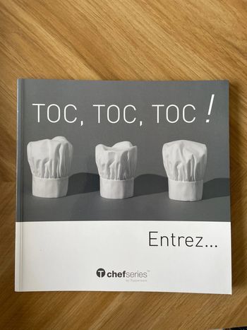 Livre Toc, Toc, toc chef series Tupperware