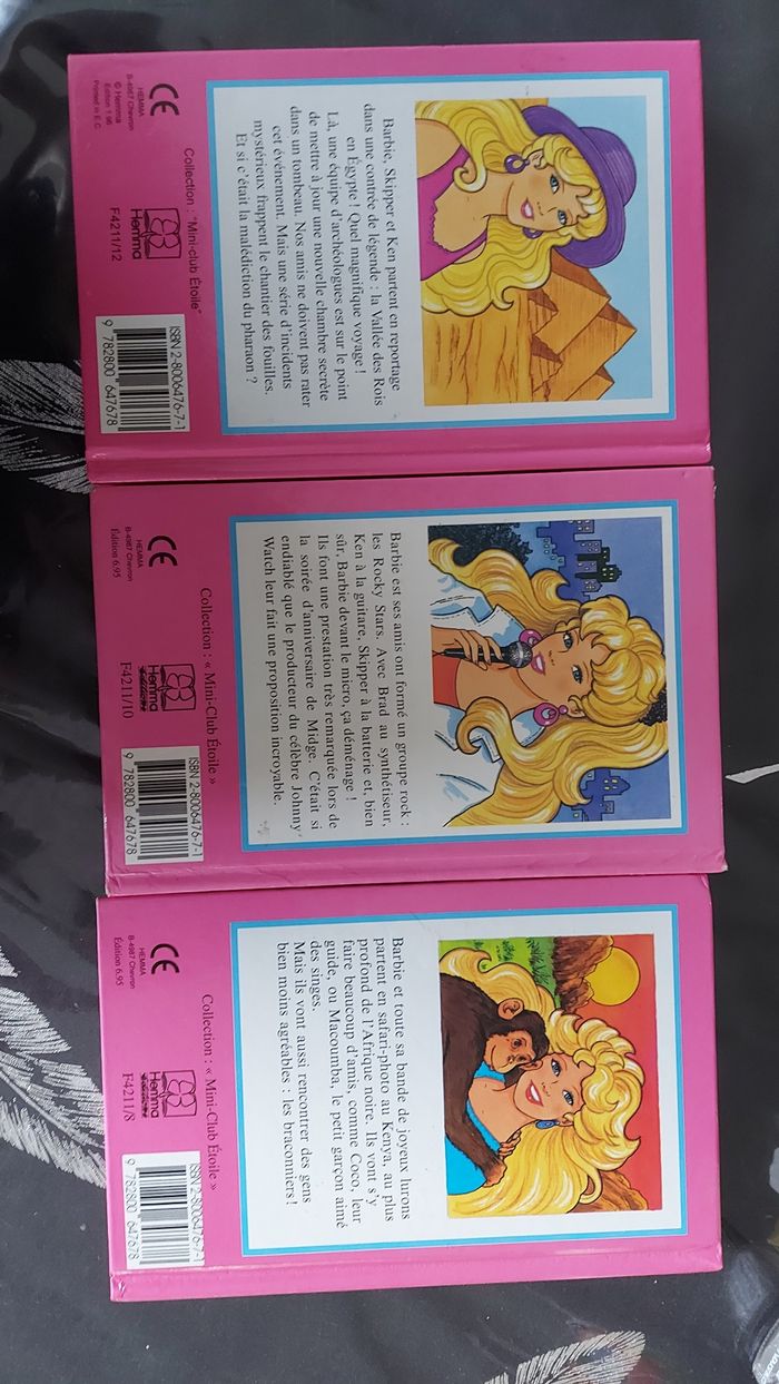 Lot de 3 livres Barbie - photo numéro 2
