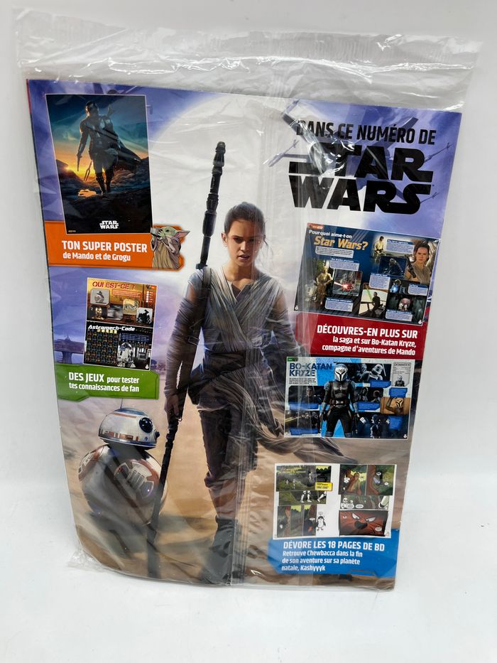 Livre d’activité  Magazine Star Wars avec son lance voiture et sa clef de lancement Neuf ! - photo numéro 3