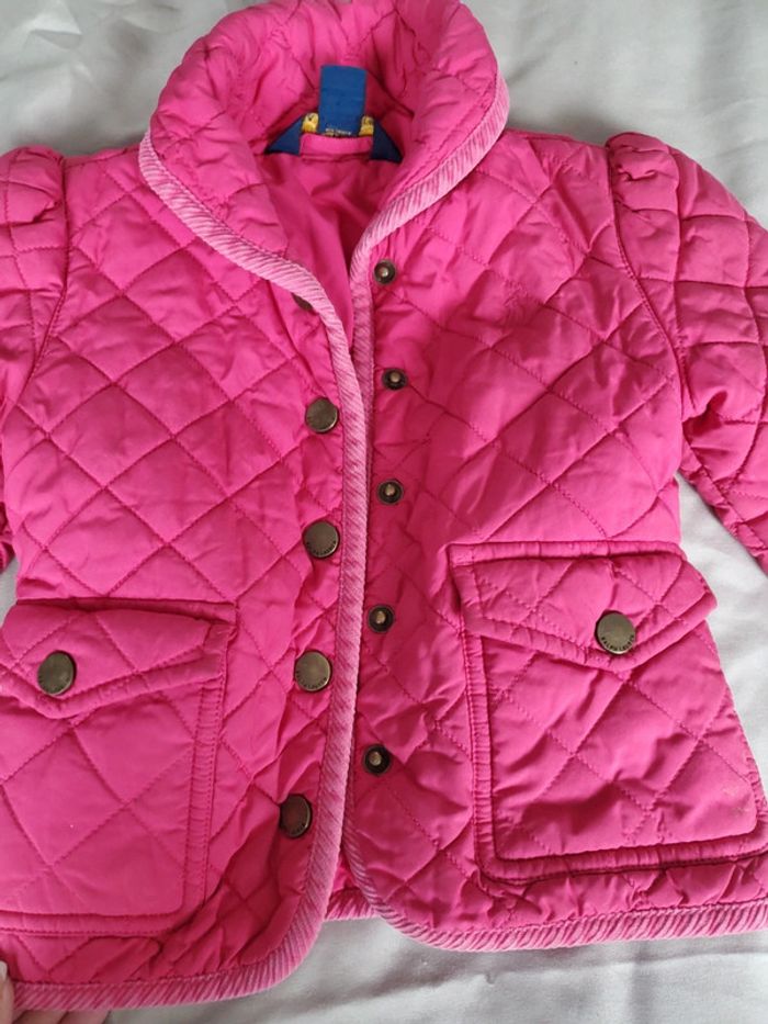 🌴 Manteau fille chic rose marque ralph Lauren taille 2 ans - photo numéro 2
