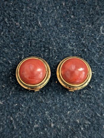 Boucles d'oreilles rondes vintage