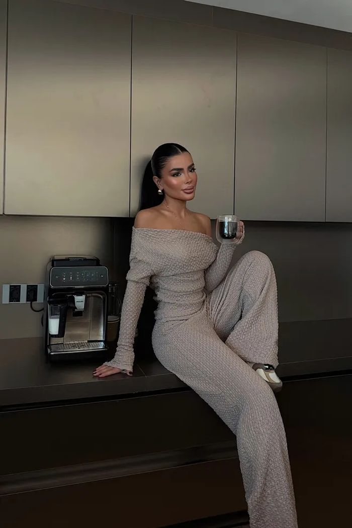 Ensemble décontracté beige - photo numéro 2