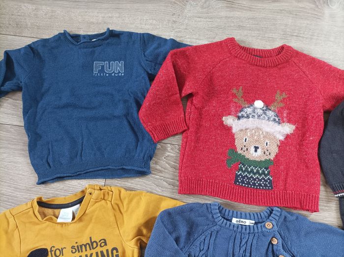 Lot 6 pulls hiver 2 ans - photo numéro 5