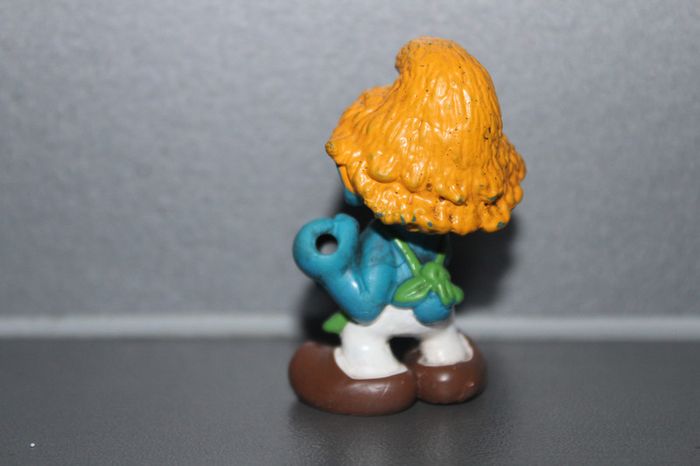 Figurine Schtroumpf Paysan - 1982 - photo numéro 2