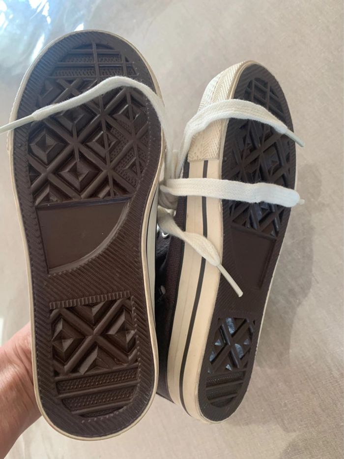 Basket en toile enfant avec fermeture facile sur le côté - photo numéro 7