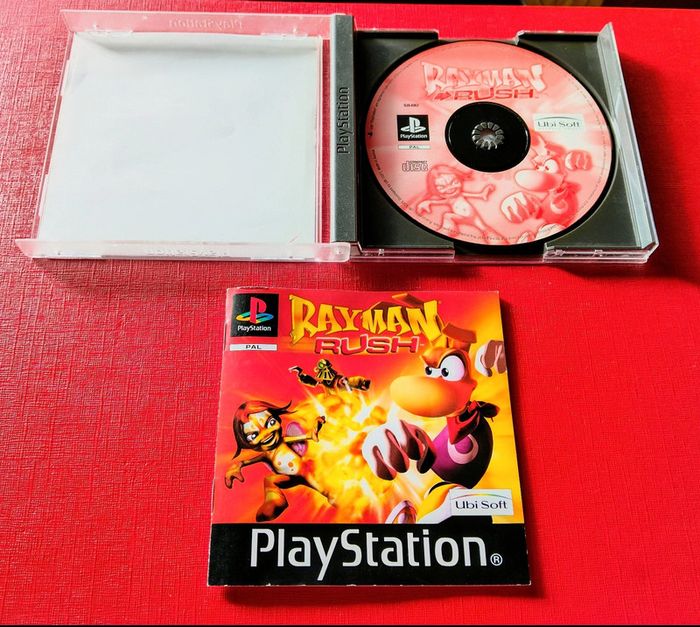 Jeu Sony PlayStation 1 Rayman rush - photo numéro 2