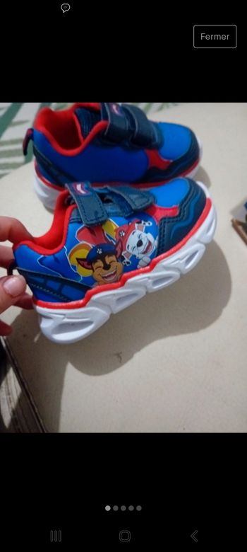 Chaussures paw  patrouille