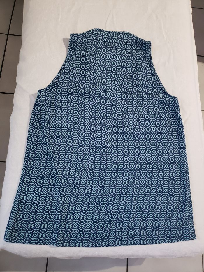 Top bleu clair et bleu marine - photo numéro 5