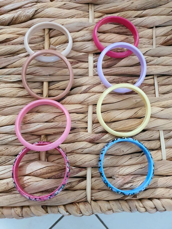 Lot de 8 bracelets fille en très bon état 🌸 - photo numéro 2