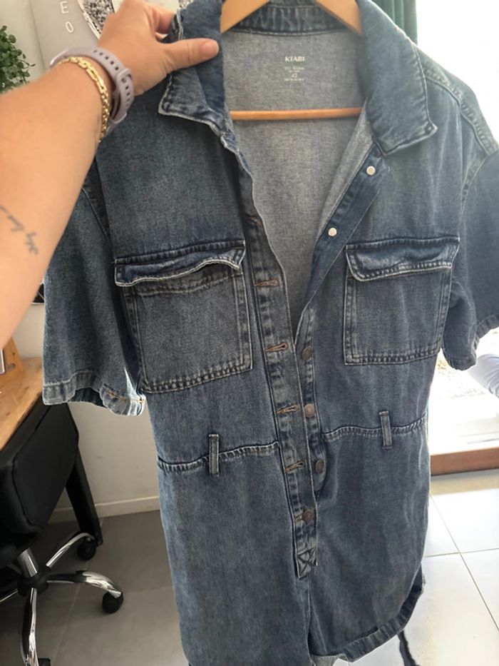 Combi short jeans - photo numéro 6
