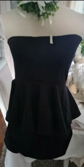 Robe bustier noire Taille 38