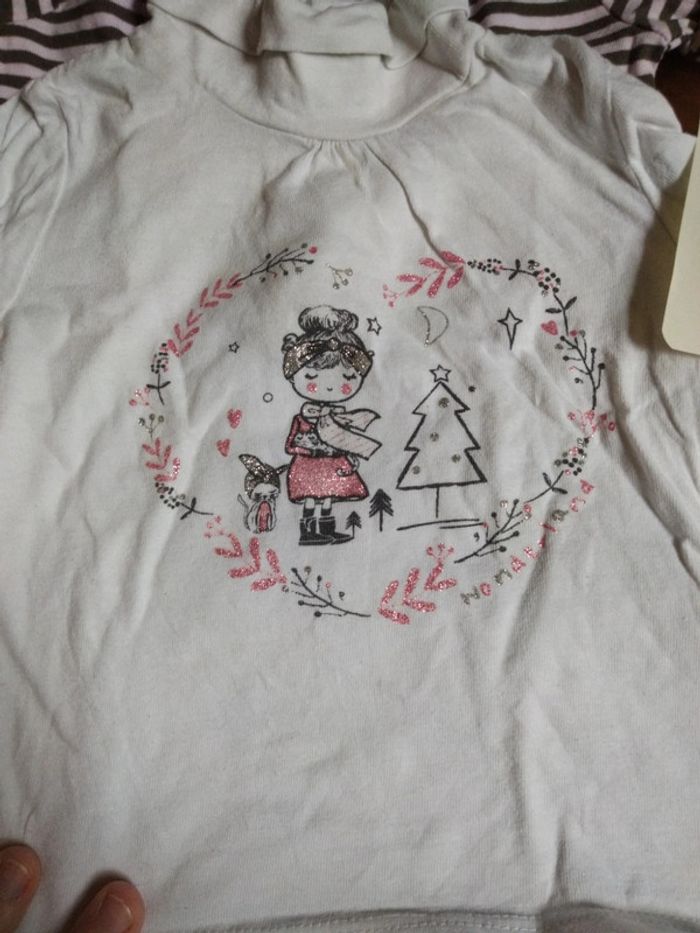 Lot tee-shirts manches longues - photo numéro 2