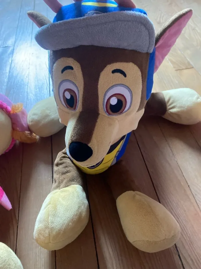 Lot 3 peluches pat patrouille - photo numéro 3