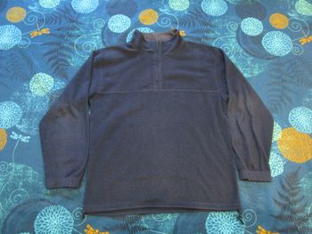 Pull camionneur homme Polaire Headquarters Taille L Bleu marine (P147)