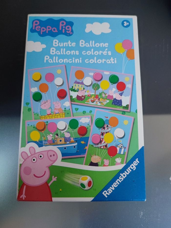 ballons colorés Peppa pig