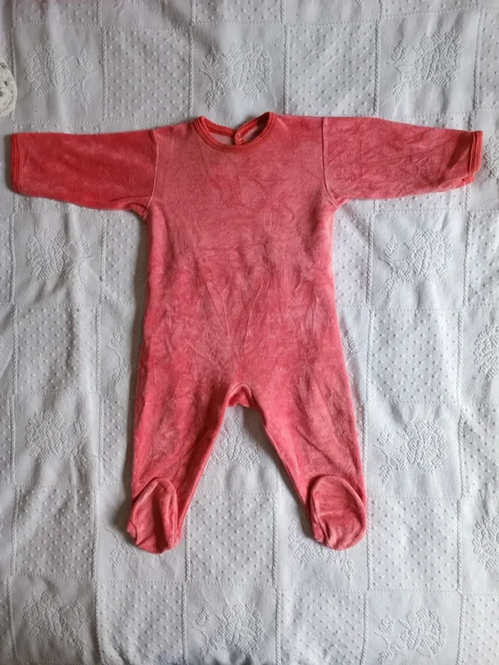 Lot pyjama velours - photo numéro 2