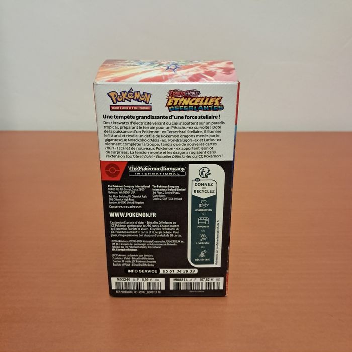 Pokémon demi display EV8 EV08  sans scellage autour, dif’presse - photo numéro 3