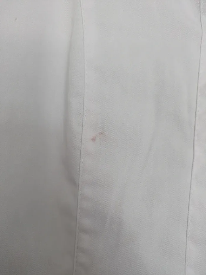 Blouse blanche taille 36 medi S - photo numéro 3