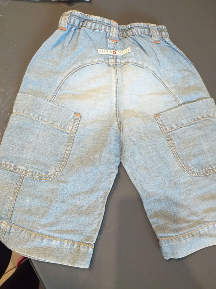 bermuda en jeans souple - photo numéro 3