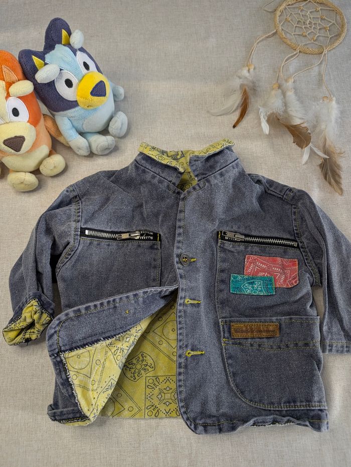 Veste jeans 18 mois - photo numéro 3