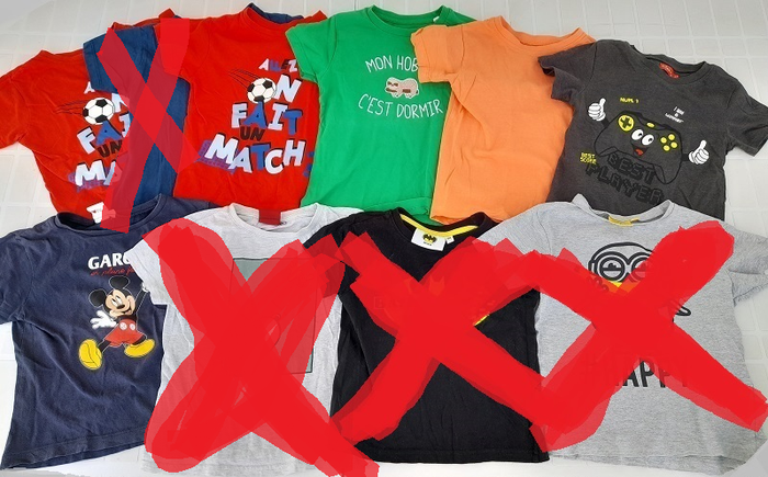 Lot de t shirts garçon 6 ans - photo numéro 2