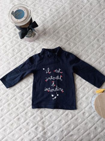 Tee-shirt col roulé