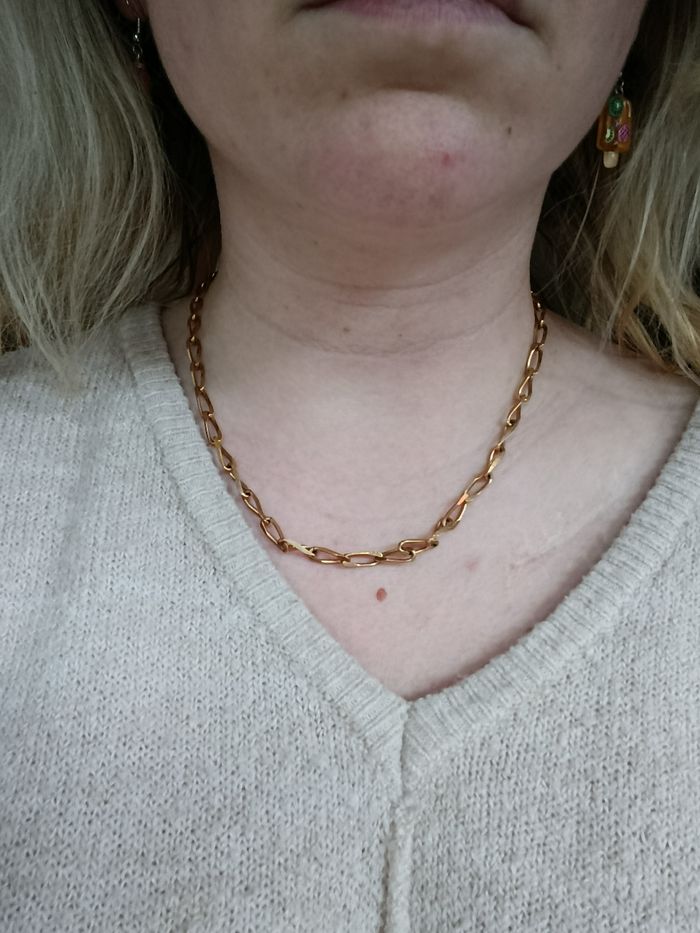 Collier Mura plaqué or