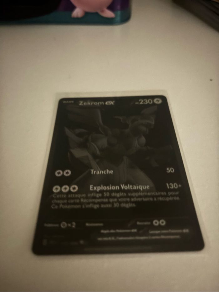 Zekrom bwr foudre noir 10.5 - photo numéro 4