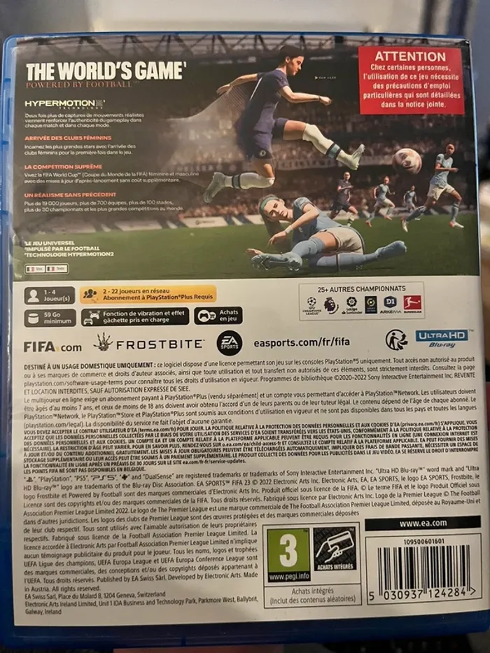 FIFA 2023 ps5 - photo numéro 2