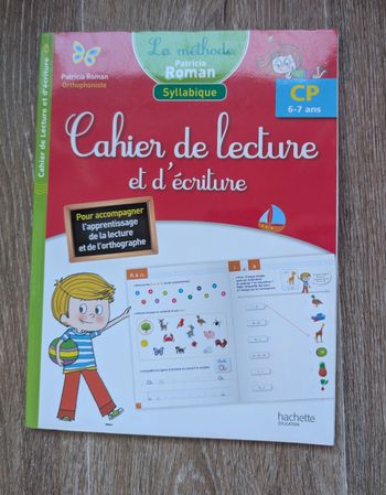 Cahier de lecture et d'écriture CP - Méthode Syllabique