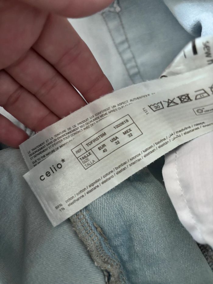 Short en jean homme - photo numéro 5
