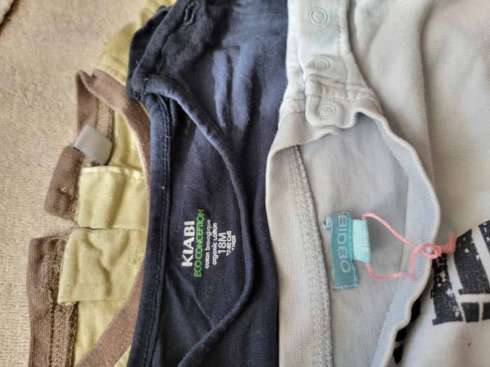 Lot de 5 tee-shirts manches longues 18 mois garcon - photo numéro 7