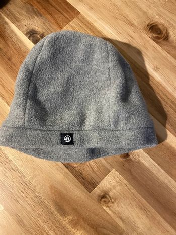 Bonnet polaire gris petit bateau 2 3 4 ans