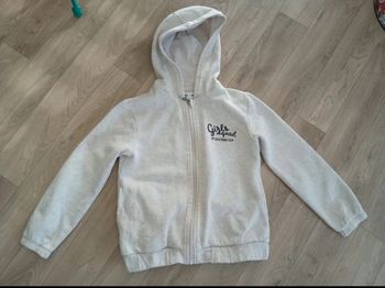 Sweat à capuche à Fermeture éclair