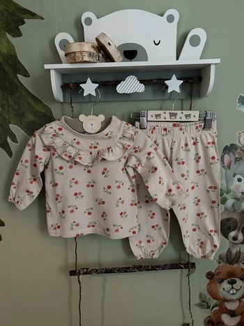 Ensemble léger/pyjama coton 68 cm