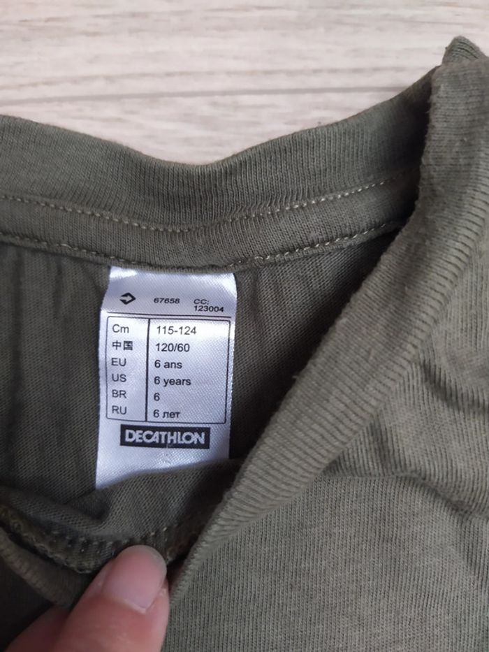 Tee-shirt 6 ans Decathlon - photo numéro 4
